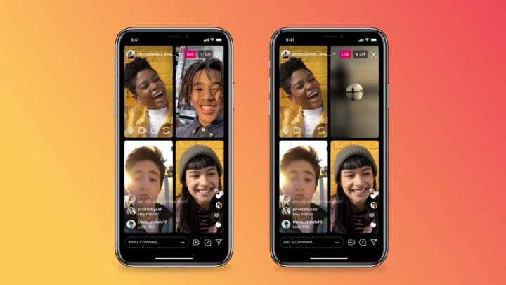 Instagram Live takes on Clubhouse with options to mute and turn off the video